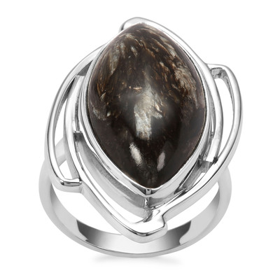 Midnight Seraphinite Ring in Sterling Silver 10.50cts