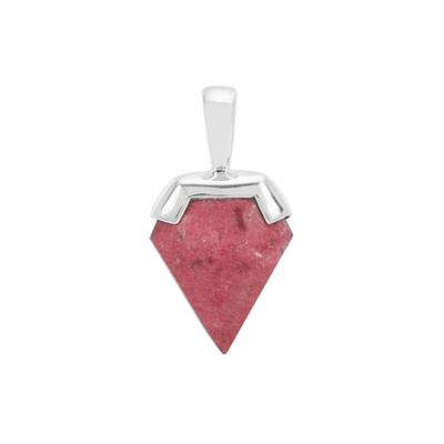Norwegian Thulite Pendant in Sterling Silver 20cts