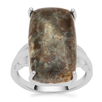 Yooperlite Ring in Sterling Silver 15.70cts