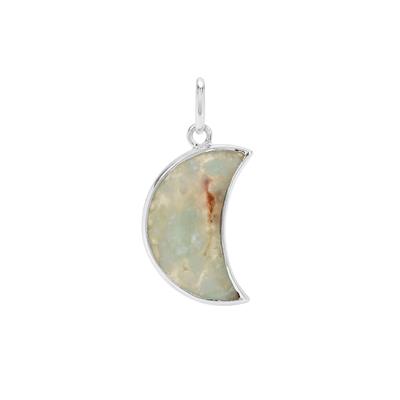 Aquaprase™ Pendant in Sterling Silver 4.80cts 