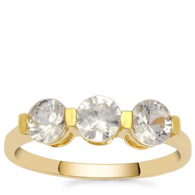 Ratanakiri Zircon Ring in 9K Gold 2.10cts