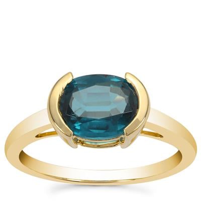 Colour Change Kyanite Ring in 9K Gold 2.45cts