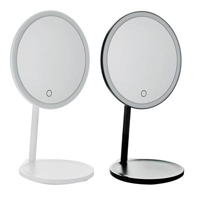 VISAGE LED Dimmable Makeup Mirror  - Available in Black or White 