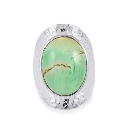 Australian Variscite Ring in Sterling Silver 11.50cts