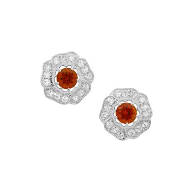 Serenite Earrings with Diamantina Citrine in Sterling Silver 1.45cts