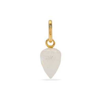 Molte Moonstone Gold Plated Charm 2.50cts