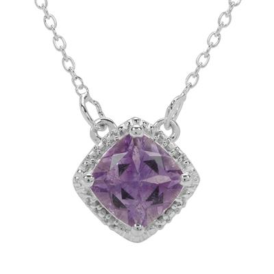 Moroccan Amethyst Necklace in Sterling Silver 2.05cts