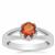 Madeira Citrine Ring in Sterling Silver 0.75ct