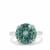 Paraiba Coloured Topaz Ring  in Sterling Silver 7.30cts