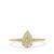 Natural Yellow Diamonds Ring with White Diamonds in 9K Gold 0.36ct