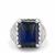 Lapis Lazuli Ring in Sterling Silver 7.70cts