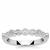 Diamond Ring in Sterling Silver 0.07ct