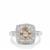 Serenite Ring with White Zircon in Sterling Silver 2.75cts