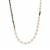 Freshwater Cultured Pearl and Turquoise Sterling Silver Necklace