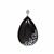 Golden Obsidian Pendant in Sterling Silver 134.51cts 
