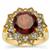 Umbalite Ring with Diamonds in 18K Gold 7.84cts 