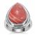 Pink Lady Opal Ring in Sterling Silver 6.39cts