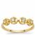 Natural Yellow Diamond Ring in 9K Gold 0.26ct