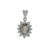 Aquaprase™ Pendant with Aquaiba™ Beryl in Sterling Silver 2.70cts