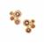 Kaffe Tourmaline Earrings in 9K Gold 0.45ct