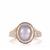 Ceylon Star Sapphire Ring with Diamonds in 18K Gold 4.76cts