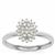 Diamonds Ring in Platinum 950 0.21cts
