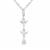 White Topaz Regency Necklace in Sterling Silver 1.10cts