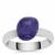 Tanzanite Ring in Sterling Silver 5.60cts