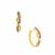 Bahia Amethyst Earrings in Gold Tone Sterling Silver 0.60cts