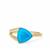 Ethiopian Paraiba Blue Opal Ring in 9K Gold 1.40cts