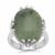 Nephrite Jade Ring in Sterling Silver 17.80cts