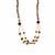 Mookite Necklace with Freshwater Cultured Pearl in Sterling Silver