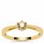 Champagne Argyle Diamonds Ring in 9K Gold 0.26ct