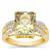 Csarite® Ring with Diamonds in 18K Gold 5.30cts