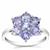 Tanzanite Ring in Sterling Silver 1.90cts