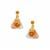 Mandarin Garnet Earrings in 9K Gold 0.85ct