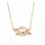 Komatsu Cultured Pearl Necklace with White Zircon in Gold Tone Sterling Silver (11mm)