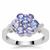Tanzanite Ring in Sterling Silver 1.20cts