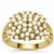 Indonesian Seed Pearl Ring in Gold Plated Sterling Silver (1.80mm)