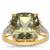 Csarite® Ring with White Diamond in 18K Gold 8.69cts