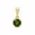 Chrome Diopside Pendant in 9K Gold 0.75cts