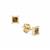 Champagne Diamonds Earrings in 9K Gold 0.35cts