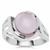 Rose De France Amethyst Ring in Sterling Silver 5.50cts