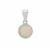 Ethiopian Opal Pendant in Sterling Silver 1cts