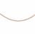 Chain  in Rose Gold Plated Sterling Silver 46cm/18'