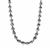 Tahitian Cultured Pearl Necklace in Sterling Silver