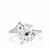 Natural Ice Fluorite Ring in Sterling Silver 7.37cts