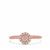 Pink Diamonds Ring in 9K Rose Gold 0.20cts