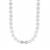 Branca Onyx Necklace with White Topaz in Sterling Silver 250.19cts