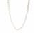 Akoya Cultured Pearl Necklace in Sterling Silver
